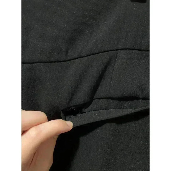 Eileen Fisher Black Straight Dress Pants Size 8 Career Work Office - Picture 6 of 9